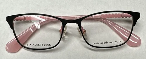 NEW PETITE Girls KATE SPADE Metal Eyeglasses Frames MASSY 0807 45-14-125