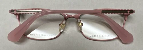NEW PETITE Girls KATE SPADE Metal Eyeglasses Frames MASSY 0807 45-14-125 2