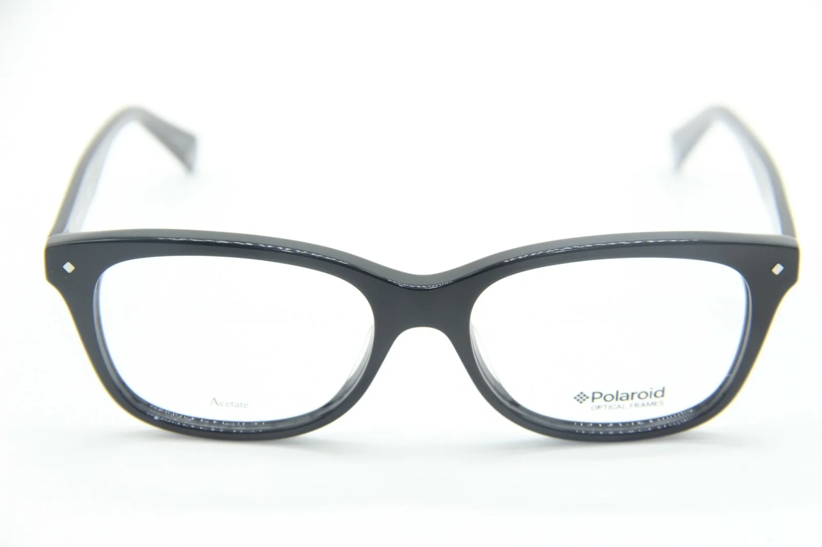 NEW POLAROID OPTICAL FRAMES PLD D321 807 BLACK AUTHENTIC RX EYEGLASSES 51-16 2
