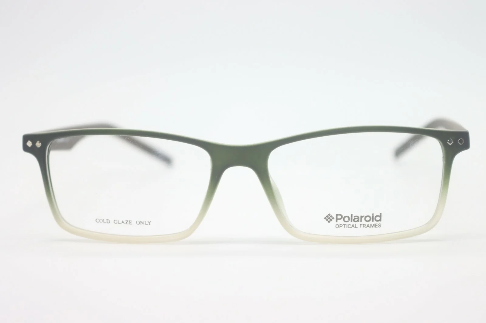 NEW POLAROID OPTICAL FRAMES PLD D336 M5Z OLIVE FADE AUTHENTIC EYEGLASSES 53-18 2