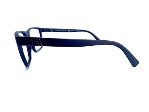 New Polo By Ralph Lauren Black Matte Rectangular Glasses PH 4133 5284 59 17 145 3