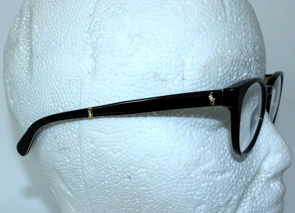 New POLO RALPH LAUREN Round Womens EYEGLASSES Frames 2164 Black 5001, 49-19-145 4
