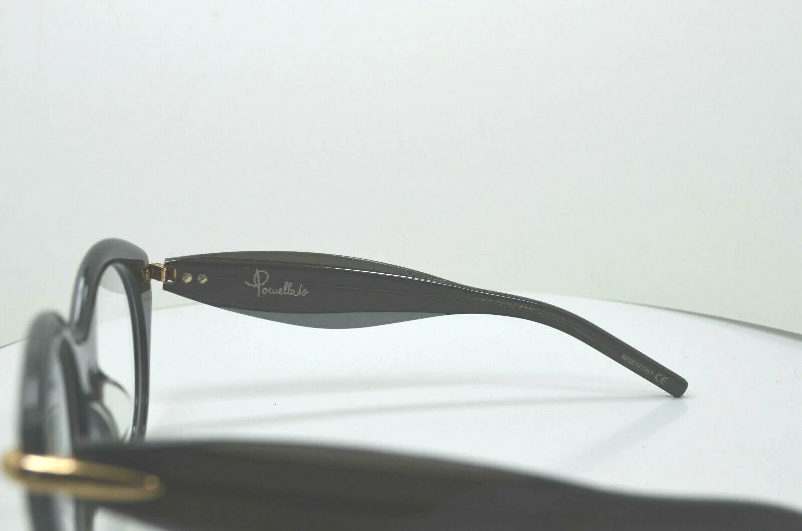 NEW POMELLATO PM0020OA 001 BLACK AUTHENTIC EYEGLASSES FRAMES 50-19-145 3