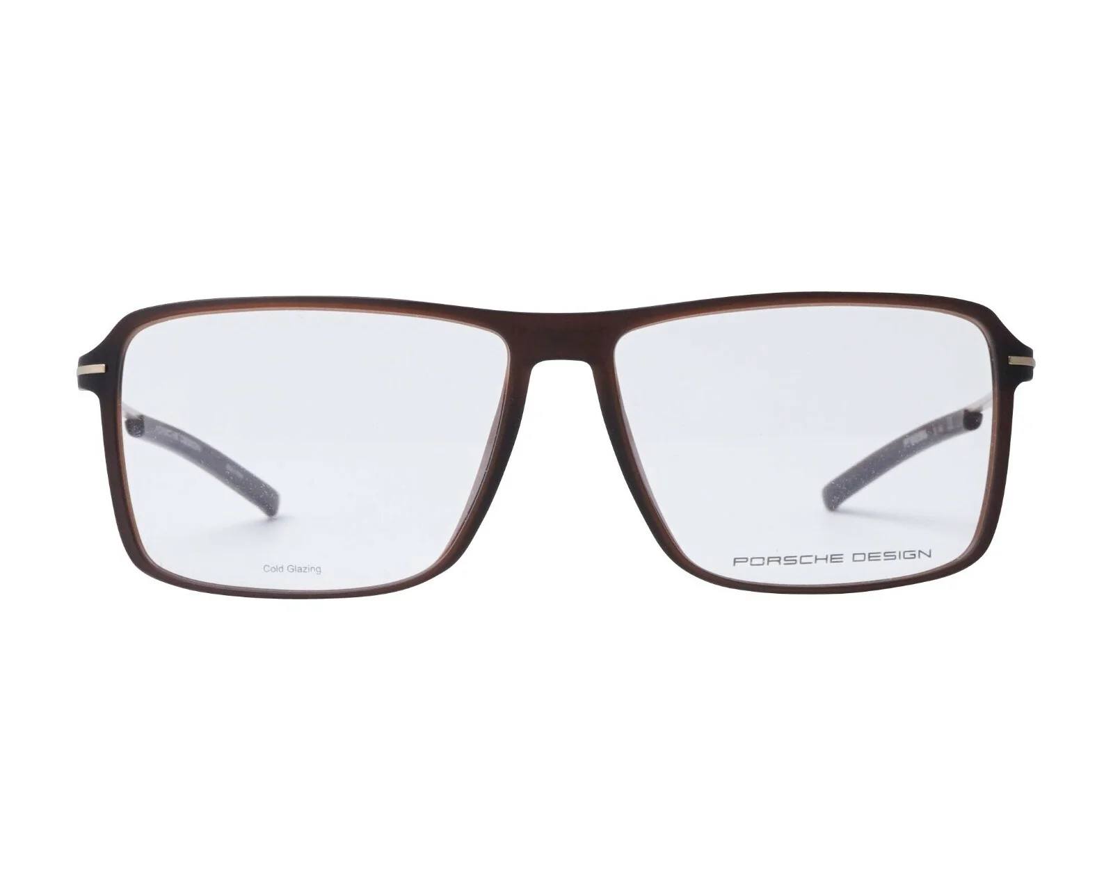 New Porsche Design Eyeglasses Frames P8295 B Brown Men 58mm Retail $400+