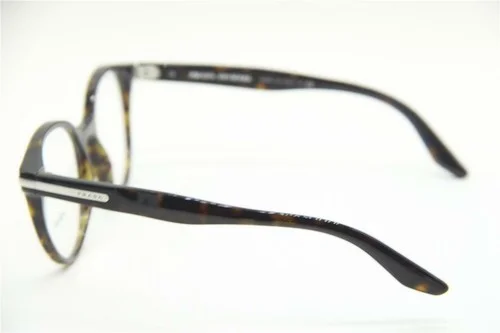 NEW PRADA VPR 07T 2AU-1O1 BLACK BROWN AUTHENTIC EYEGLASSES VPR07T 52-19 3