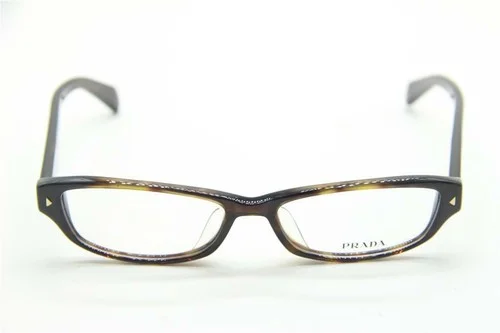 NEW PRADA VPR 11P 2AU1O1 DARK BROWN AUTHENTIC EYEGLASSES VPR11P 52-15 2