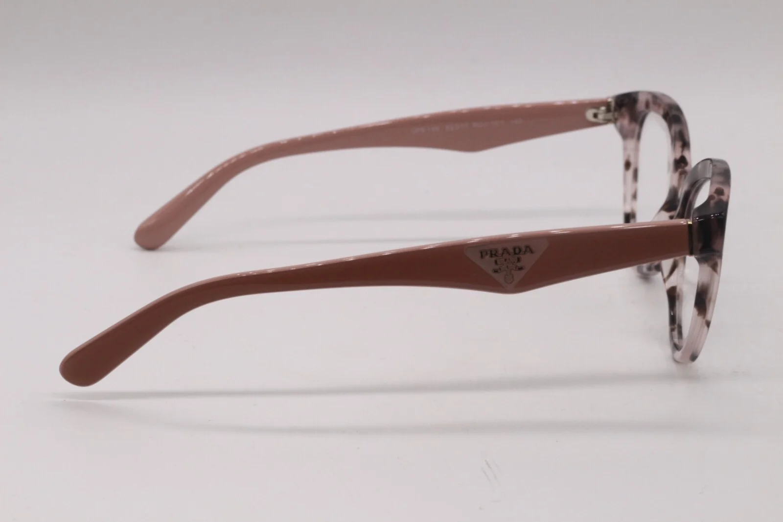 NEW PRADA VPR 11R ROJ-1O1 PINK HAVANA DESIGNER AUTHENTIC FRAMES EYEGLASSES 52-17 3