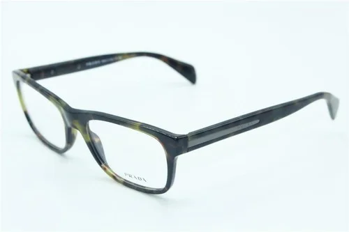 NEW PRADA VPR 19P LAB-1O1 GREEN HAVANA AUTHENTIC FRAMES EYEGLASSES VPR19P 53-18