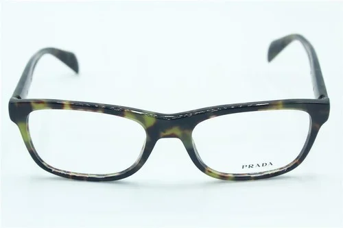 NEW PRADA VPR 19P LAB-1O1 GREEN HAVANA AUTHENTIC FRAMES EYEGLASSES VPR19P 53-18 2