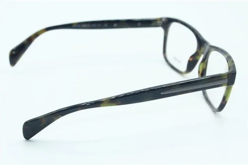 NEW PRADA VPR 19P LAB-1O1 GREEN HAVANA AUTHENTIC FRAMES EYEGLASSES VPR19P 53-18 3