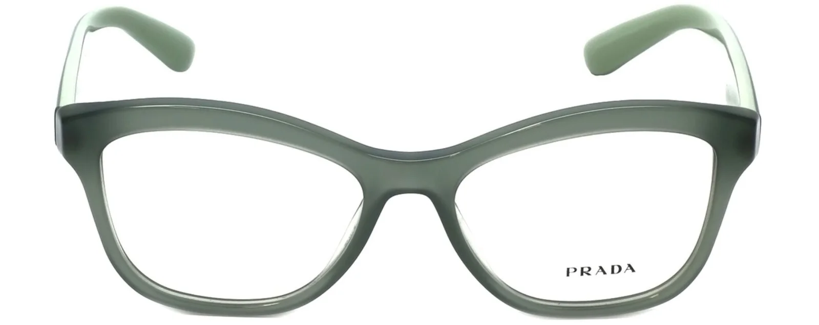 New PRADA VPR29R-F UEI-1O1 54mm Green Eyeglasses Frames Italy (Asian Fitting) 2