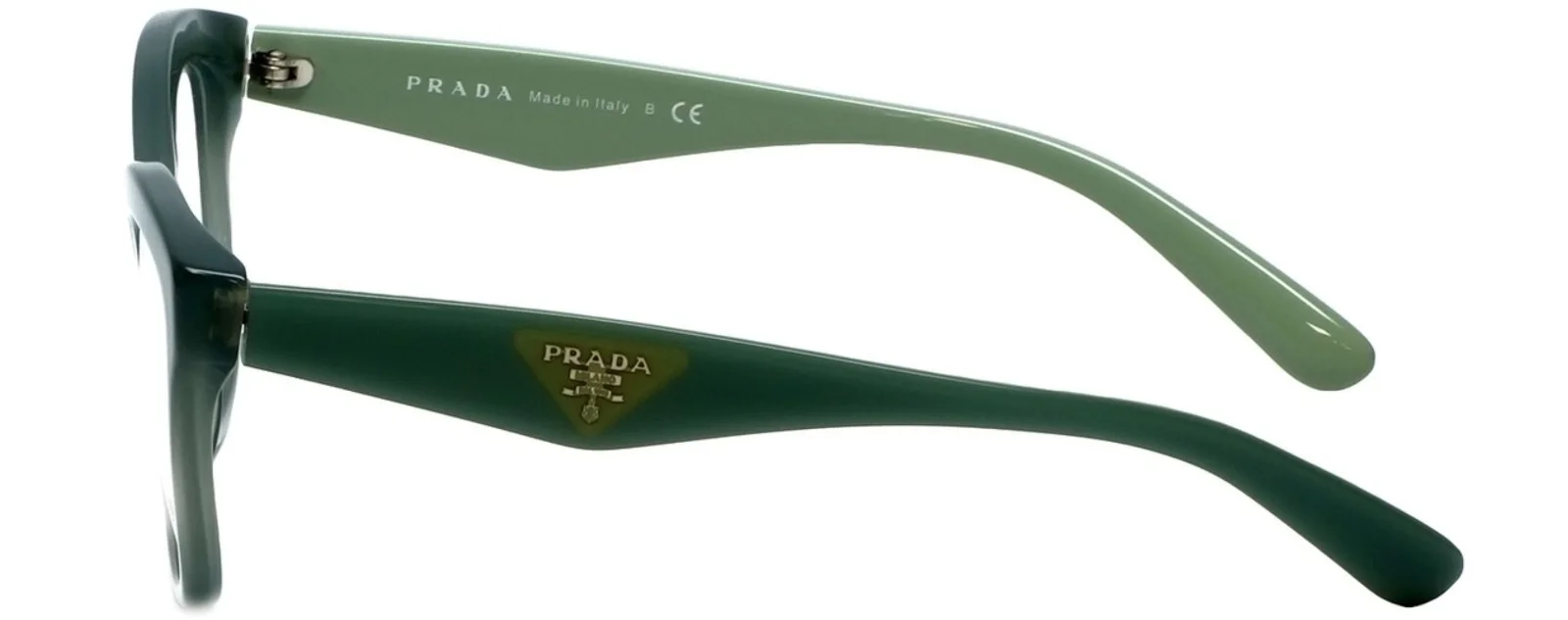 New PRADA VPR29R-F UEI-1O1 54mm Green Eyeglasses Frames Italy (Asian Fitting) 3