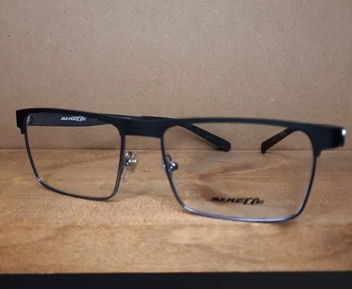 NEW Prescription-Ready Eyeglass Frame, 53-17-140 Blue/Black Metal full rim men