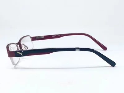 New PUMA PU1583 Hot Pink Half Rim Womens Eyeglasses Frame 49-18-135 3