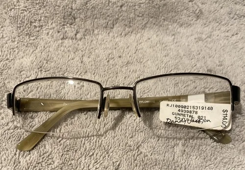 NEW RANDY JACKSON RJ 1009 OLIVE/Gunmetal Men’s Eyeglass frame 53-19-140 $114