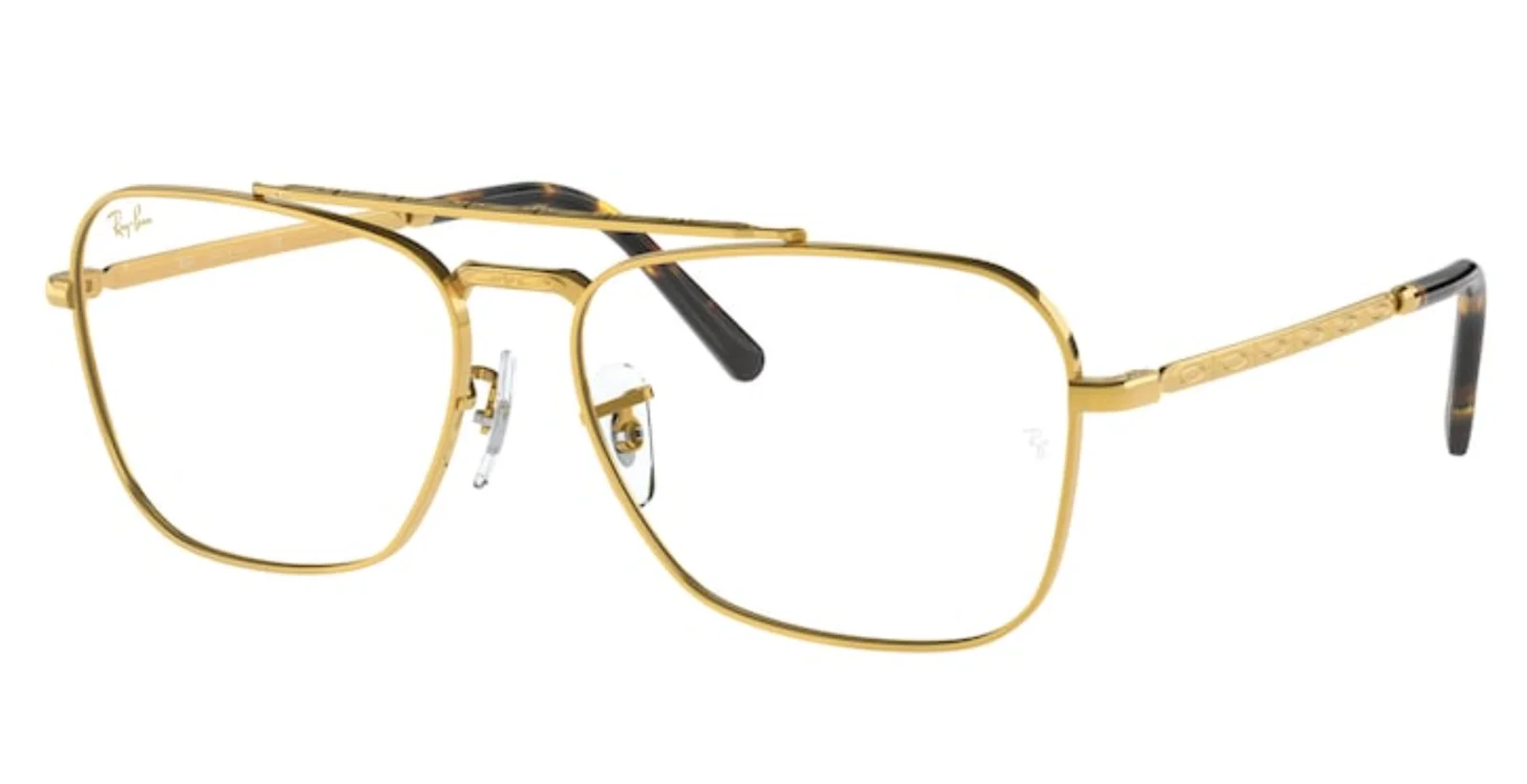NEW Ray Ban 3636V New Caravan Eyeglasses 3086 Gold 100% AUTHENTIC