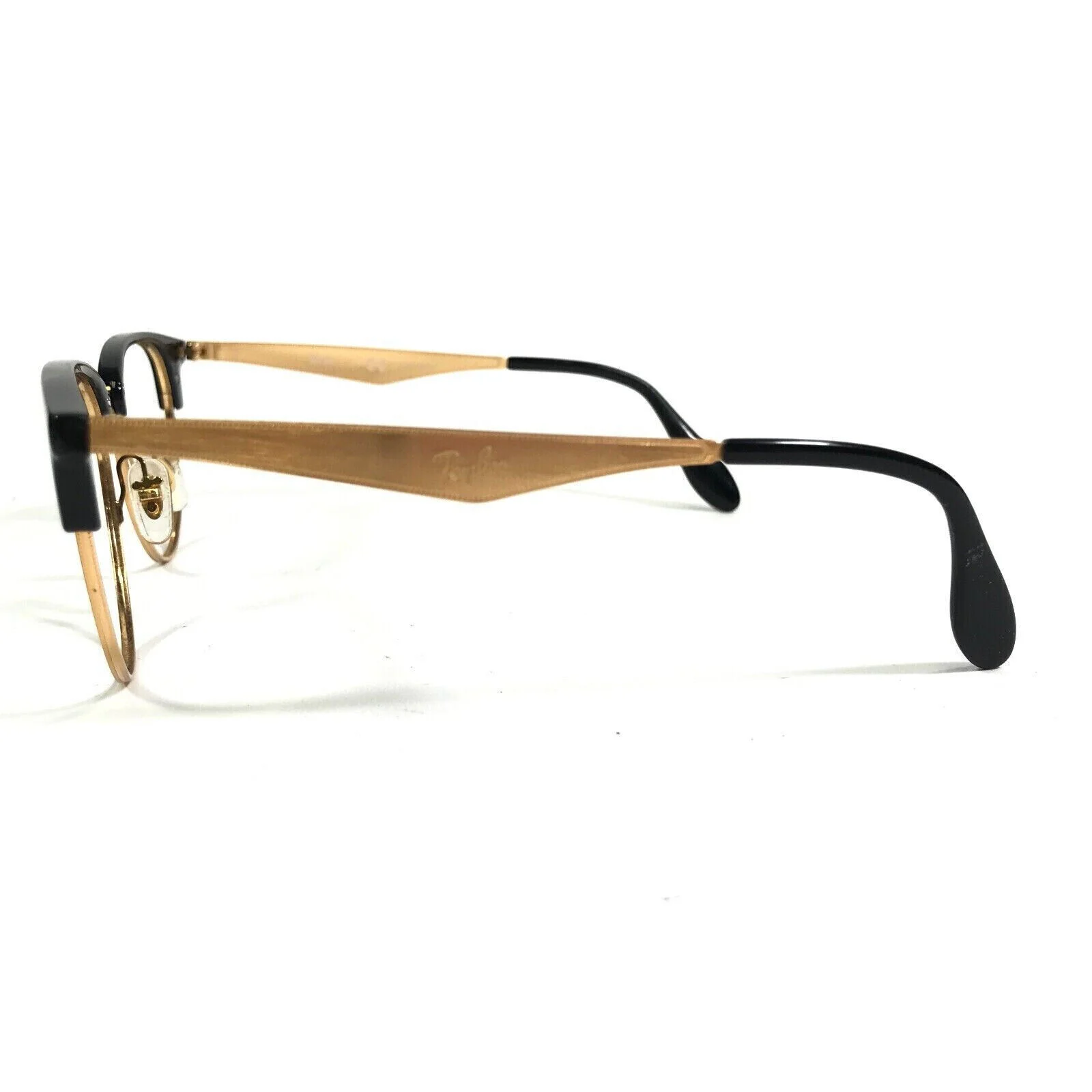New Ray Ban Eyeglasses RB 6396 5784 Black / Gold Optical Frame 53-19-145 4