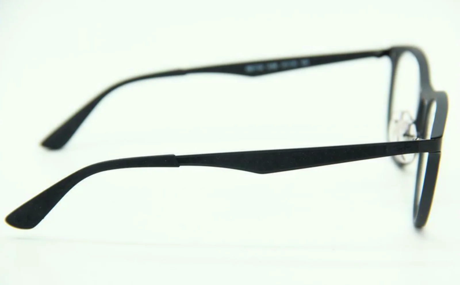 New RAY-BAN Eyeglasses RB 7116 5196 51-19 145 Matte & Shiny Black Plastic Frames 3
