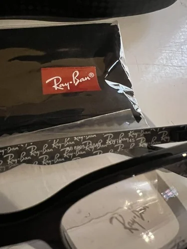 New Ray Ban Eyeglasses RB 8905 5843 Black Carbon Fiber Optical Frame 53-18-145 2