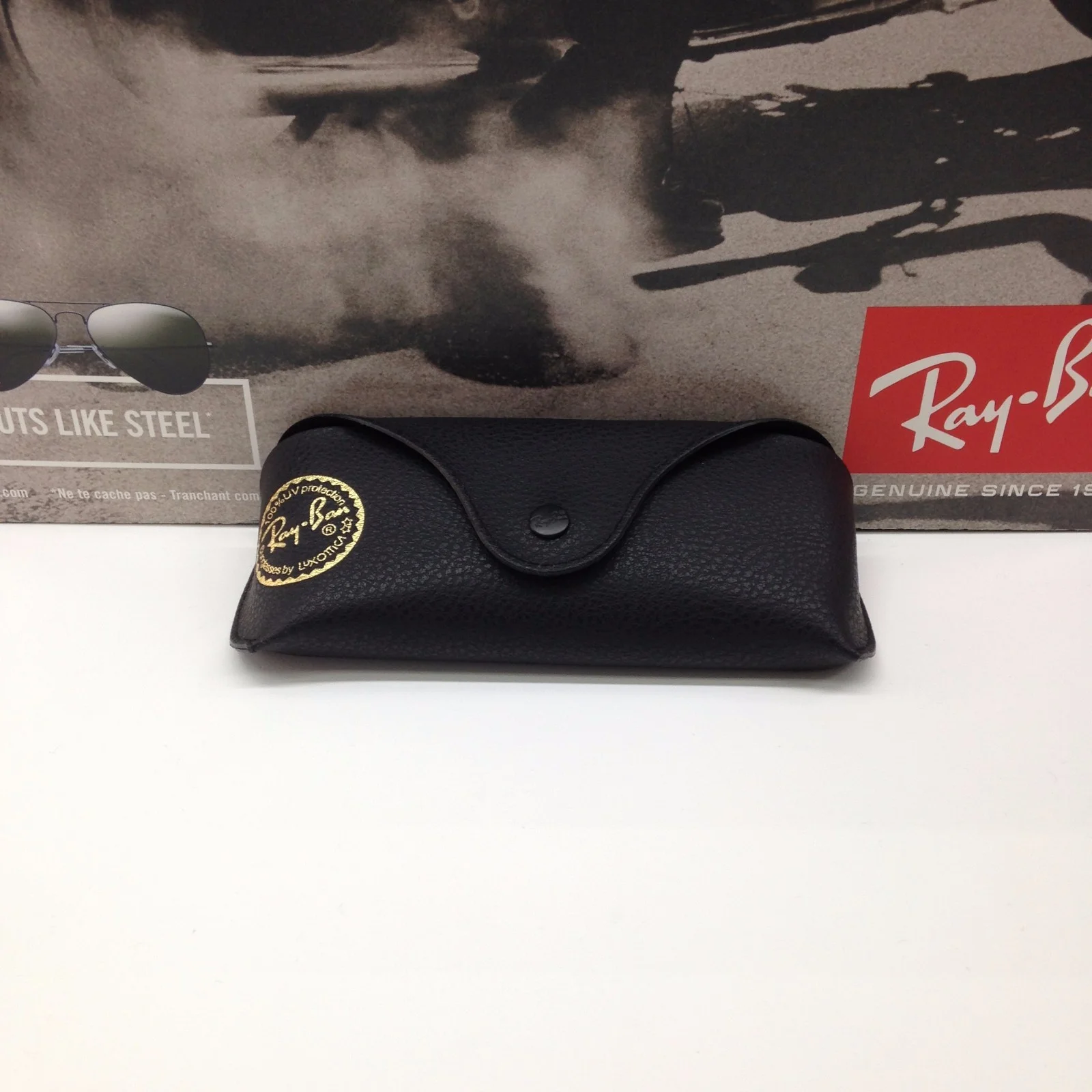NEW Ray Ban Genuine Black Sunglasses Eyeglasses Case FAST SHIPPING!!!