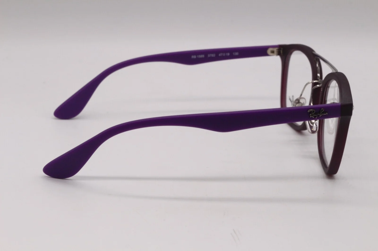 NEW RAY-BAN JUNIOR KIDS RB 1585 3782 PURPLE AUTHENTIC FRAMES EYEGLASSES 47-19 4