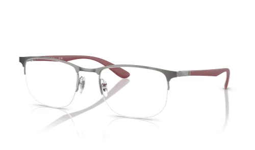 New Ray Ban LITEFORCE Eyeglasses RB 6513 2890 Black Optical Frame 55-20-145