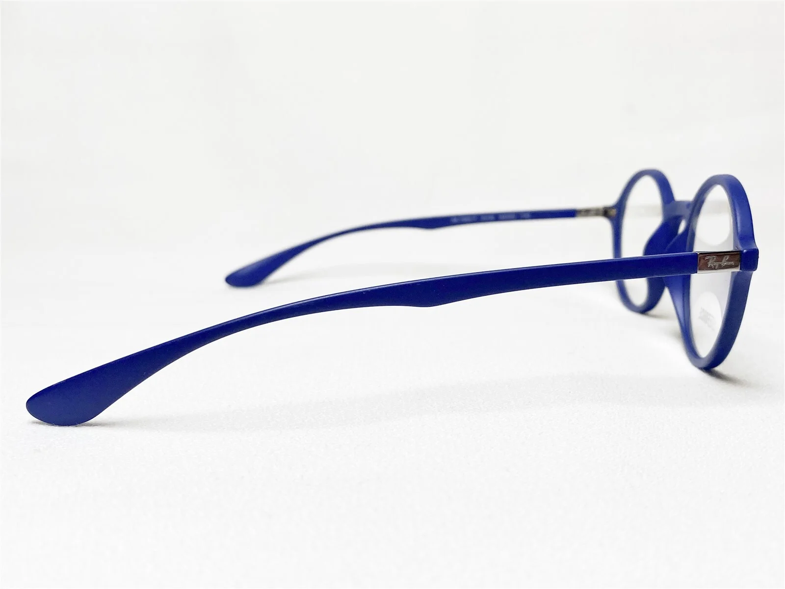 NEW Ray Ban Liteforce RB7069F 5439 Mens Blue Round Eyeglasses Frames 46/22~145 3
