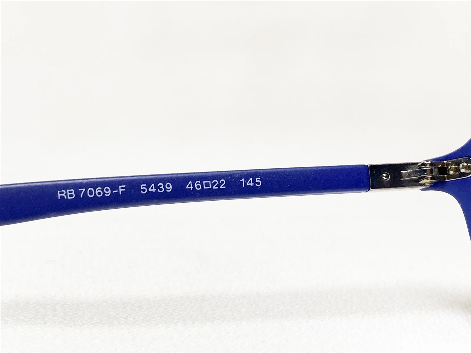 NEW Ray Ban Liteforce RB7069F 5439 Mens Blue Round Eyeglasses Frames 46/22~145 4