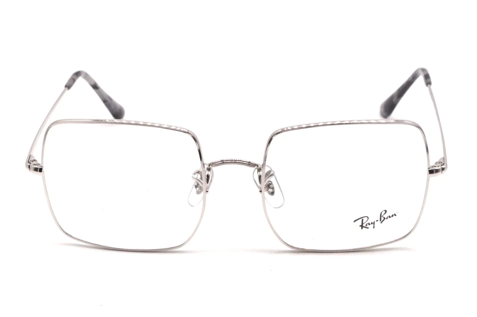 NEW RAY-BAN RB 1971 9149/3F RECTANGLE SILVER AUTHENTIC FRAMES EYEGLASSES 54-19 3