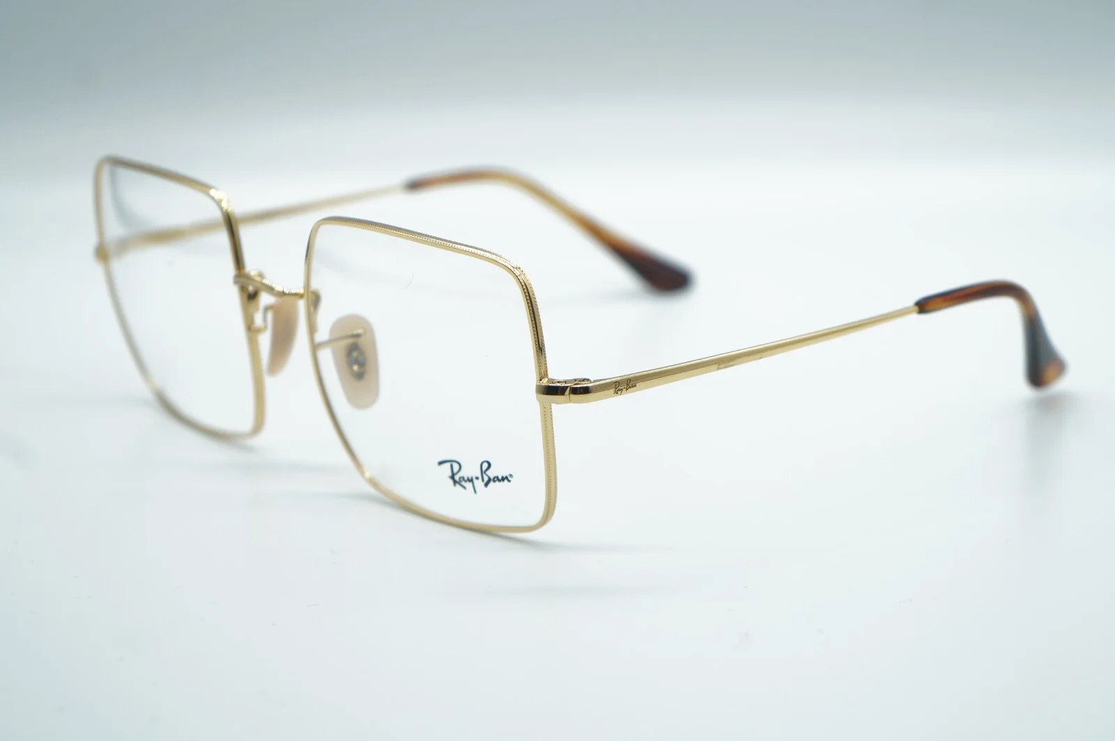 NEW RAY BAN RB 1971-V 2500 SQUARE GOLD AUTHENTIC EYEGLASSES FRAMES RX 54-19