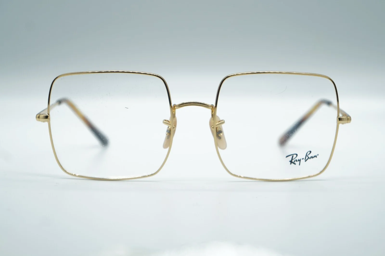 NEW RAY BAN RB 1971-V 2500 SQUARE GOLD AUTHENTIC EYEGLASSES FRAMES RX 54-19 2