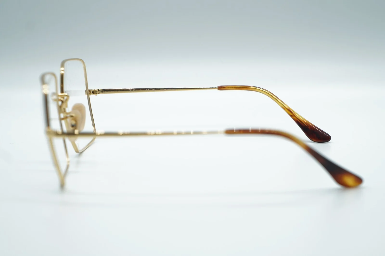 NEW RAY BAN RB 1971-V 2500 SQUARE GOLD AUTHENTIC EYEGLASSES FRAMES RX 54-19 3