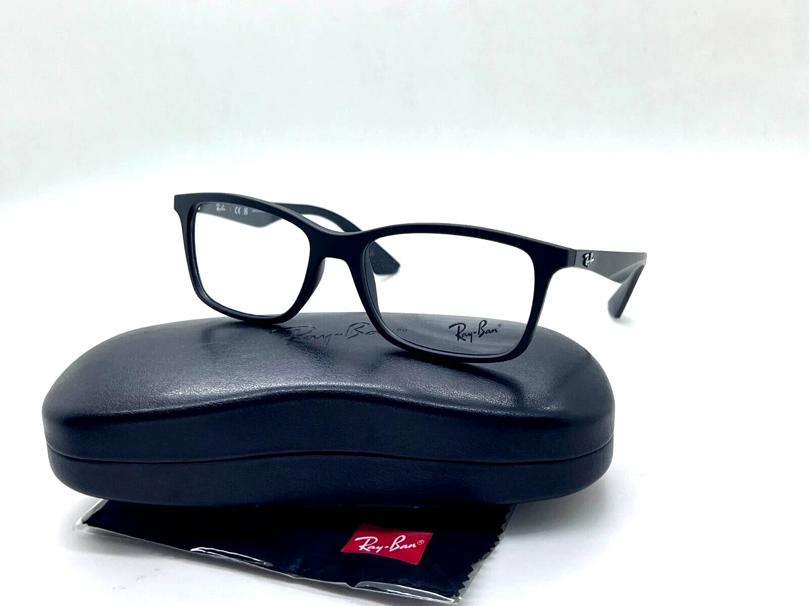 NEW Ray-Ban RB 7047 5196 MATTE BLACK OPTICAL EYEGLASSES FRAME 54-17-140MM