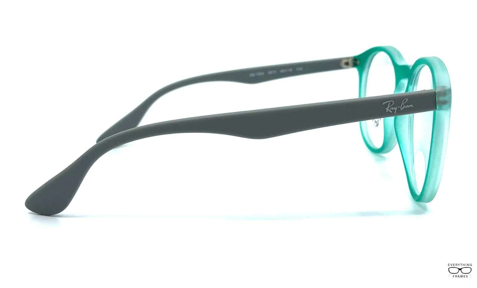 NEW Ray Ban RB1554 3673 Emerald Green/Gray Eyeglasses New Authentic 48-16-130 4