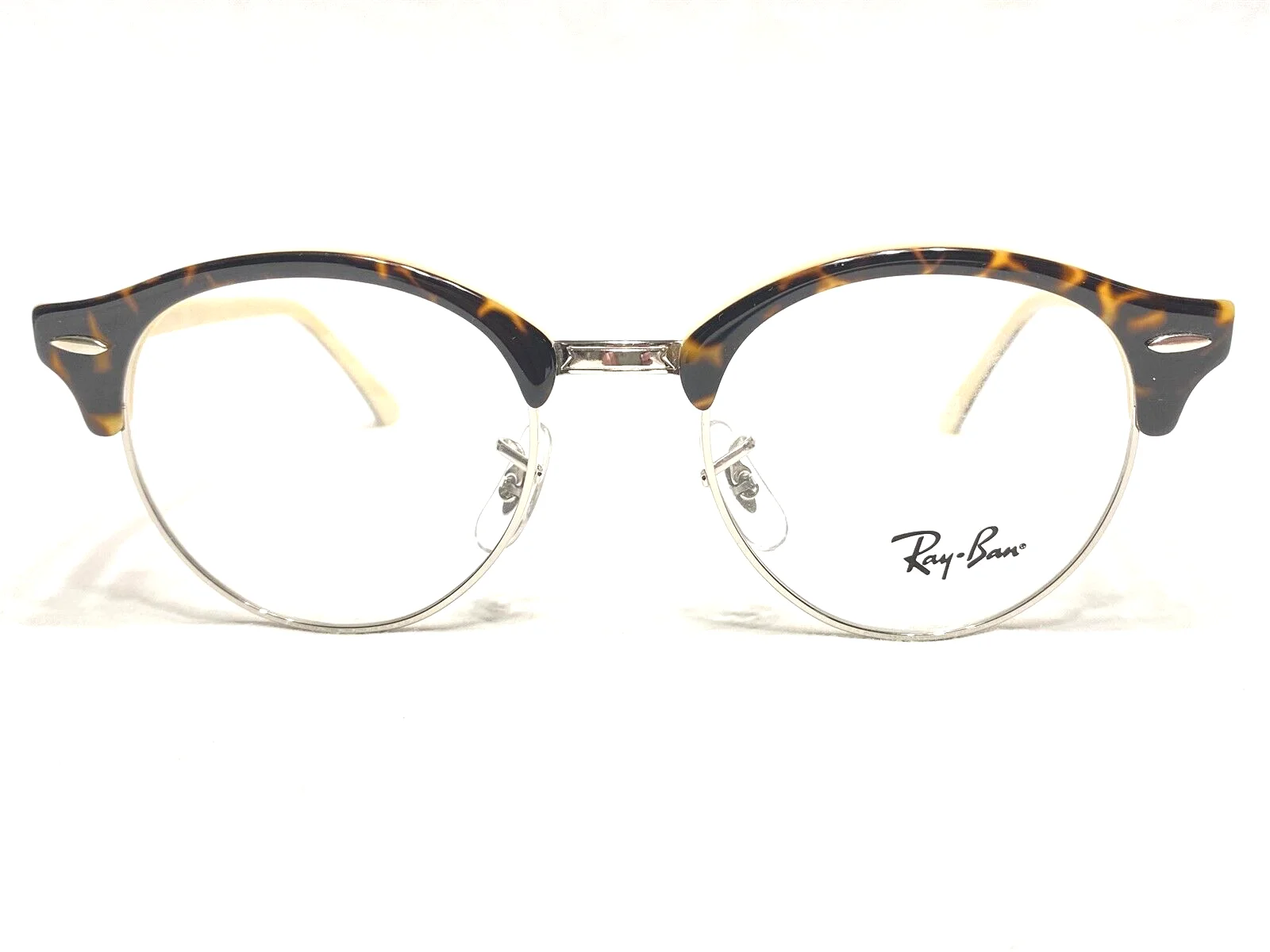 NEW Ray Ban RB4246V 5239 Tortoise/Gunmetal Clubround Eyeglasses Frames 47/19~140