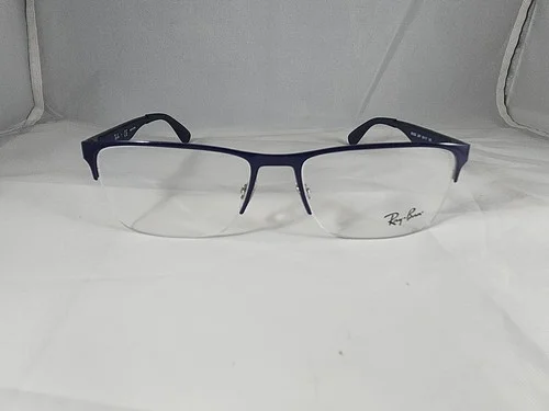 NEW! Ray Ban RB6335 2947 Mens Blue & Gunmetal Modern Eyeglasses Frames 54*17 145
