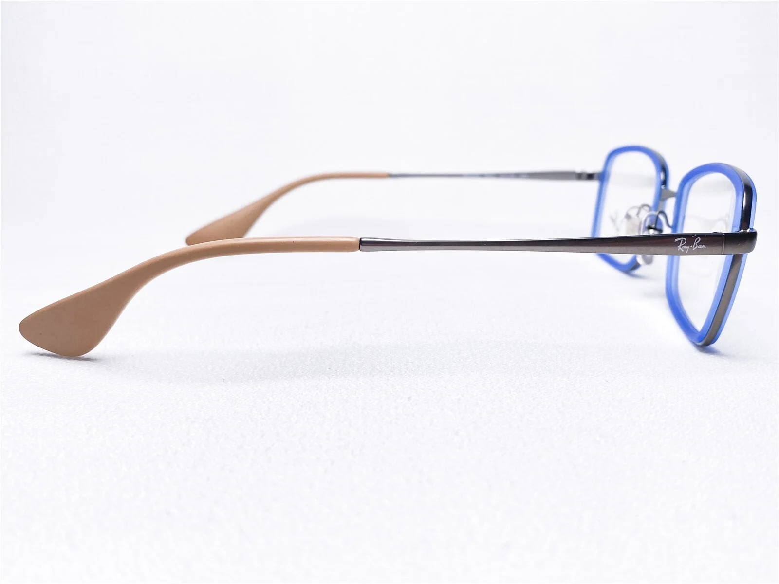 NEW Ray Ban RB6336 2620 Womens Rubber Blue Rectangle Eyeglasses Frames 51/18~140 3