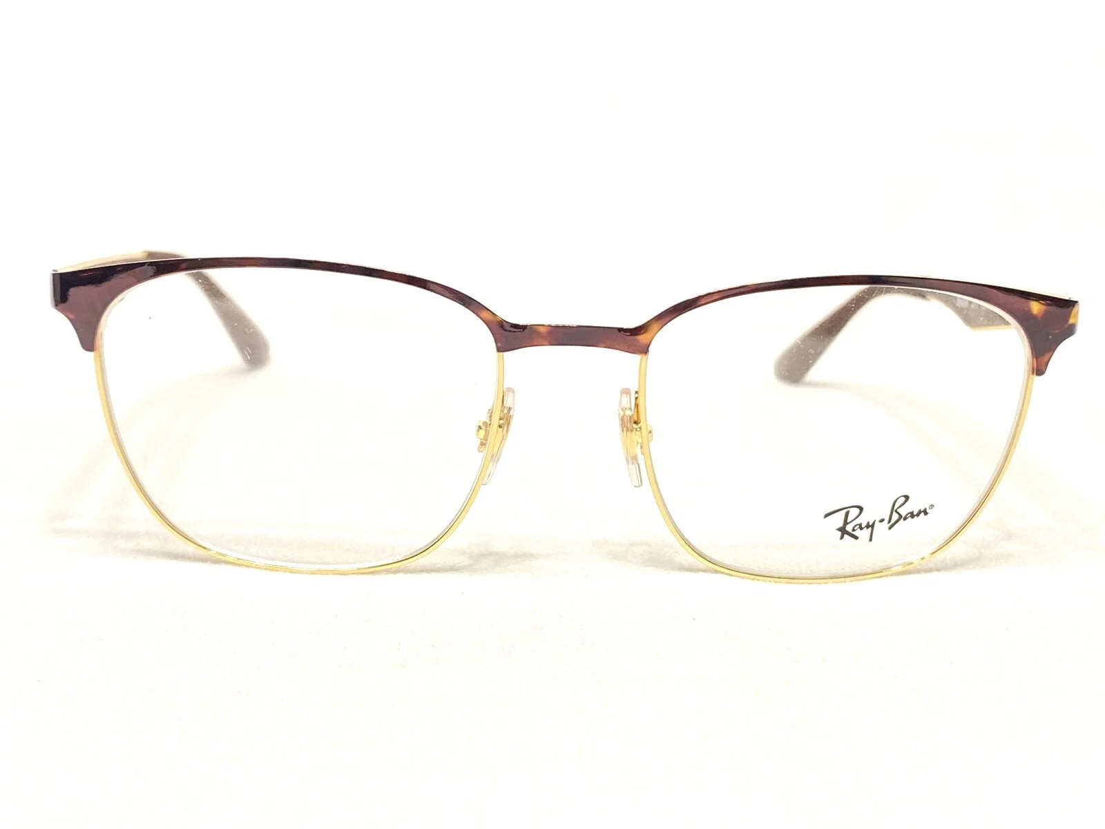 NEW Ray Ban RB6356 2917 Mens Tortoise & Gold Modern Eyeglasses Frames 52/18~145 2