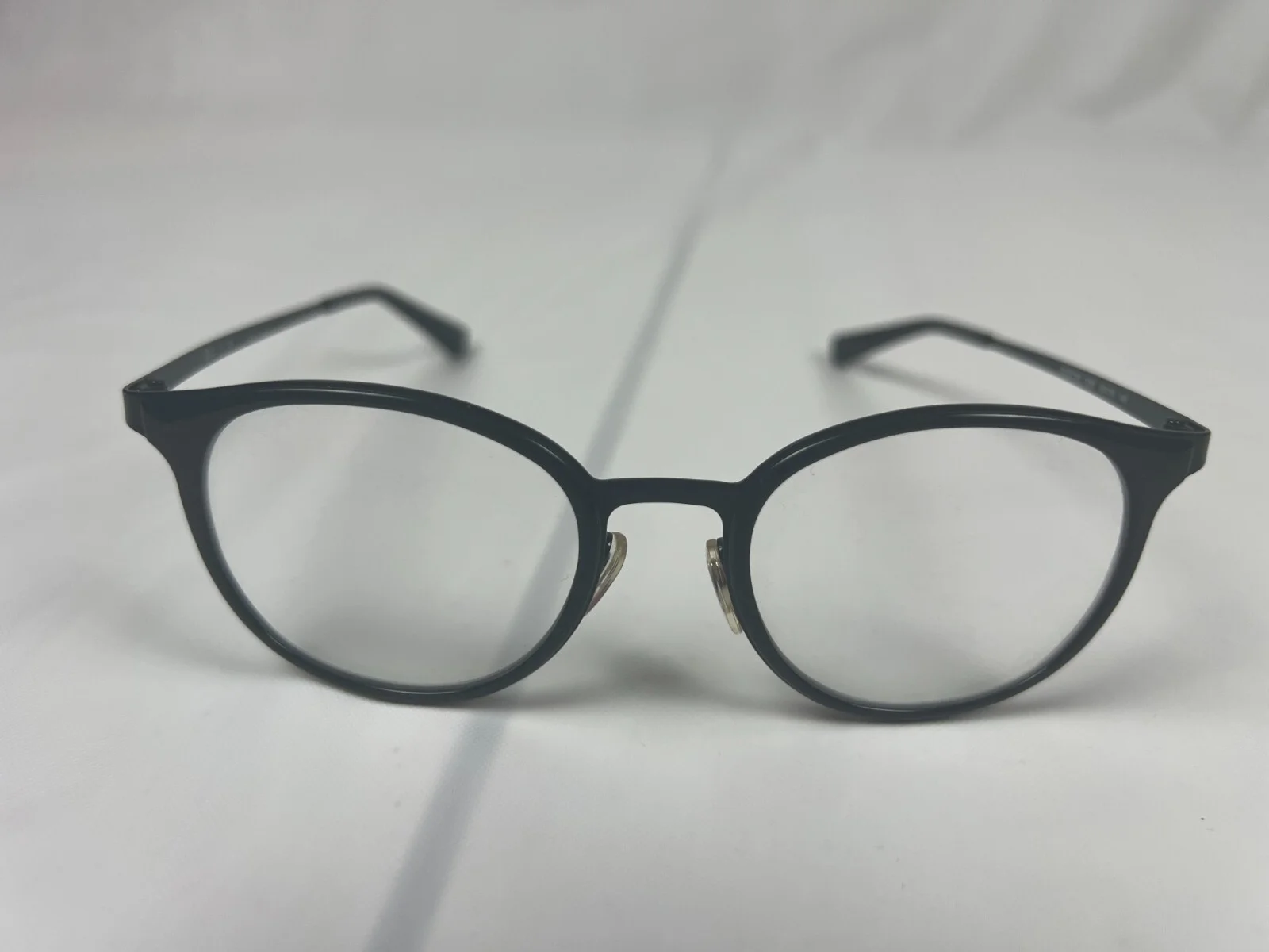 NEW Ray Ban RB6372M 2509 Womens Shiny Black Oval Eyeglasses Frames 50/19~145