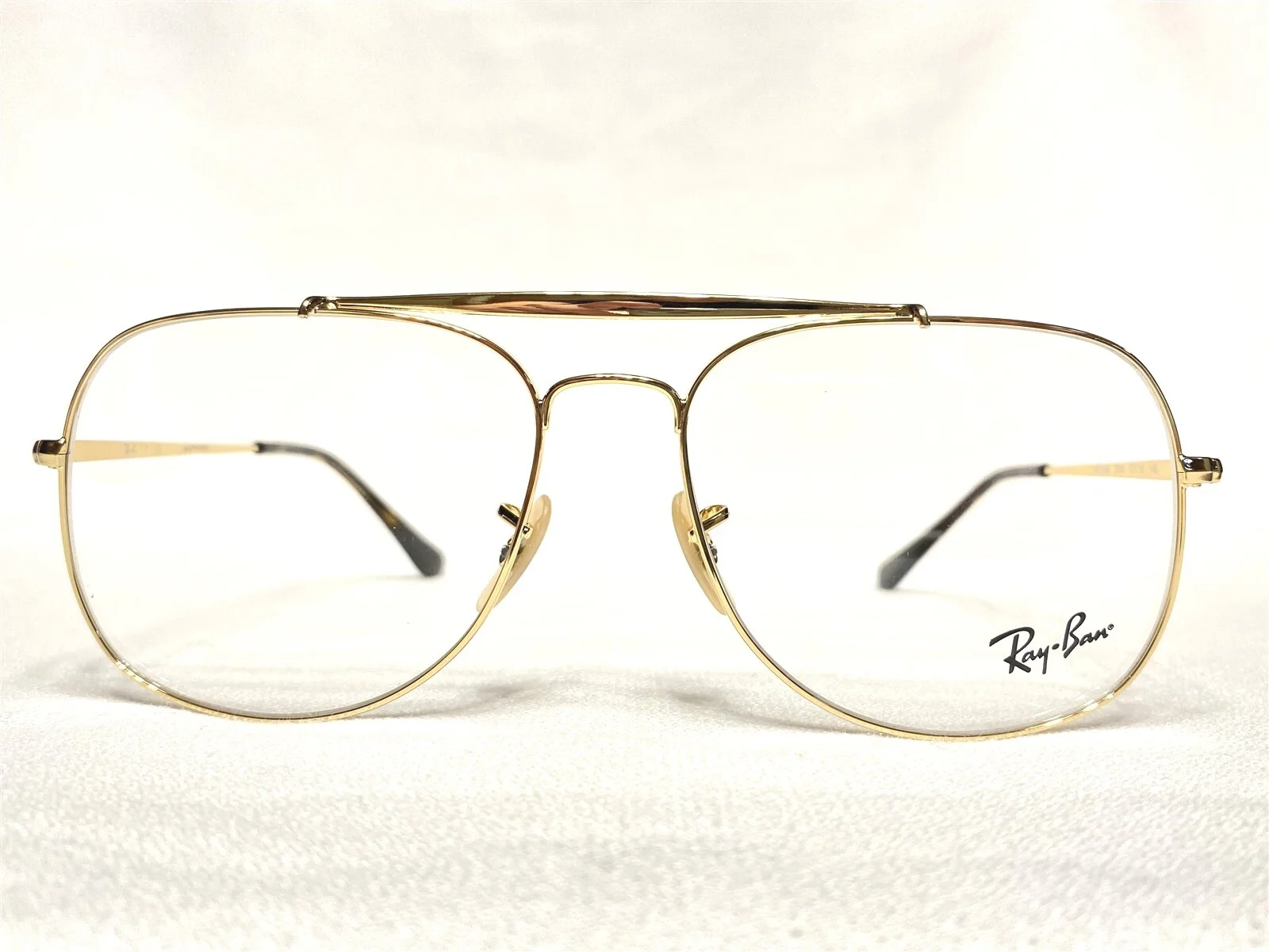 NEW Ray Ban RB6389 2500 The General Gold Aviator Eyeglasses Frames 57/16~145