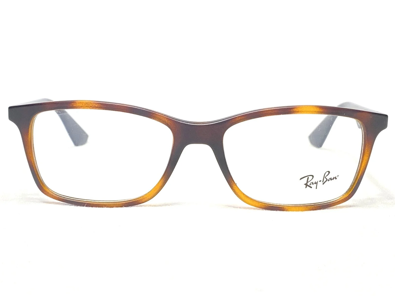 NEW Ray Ban RB7047 5574 Mens Tortoise & Blue Nylon Eyeglasses Frames 54/17~140 2