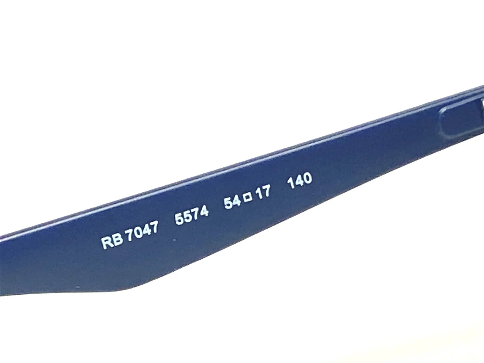 NEW Ray Ban RB7047 5574 Mens Tortoise & Blue Nylon Eyeglasses Frames 54/17~140 4