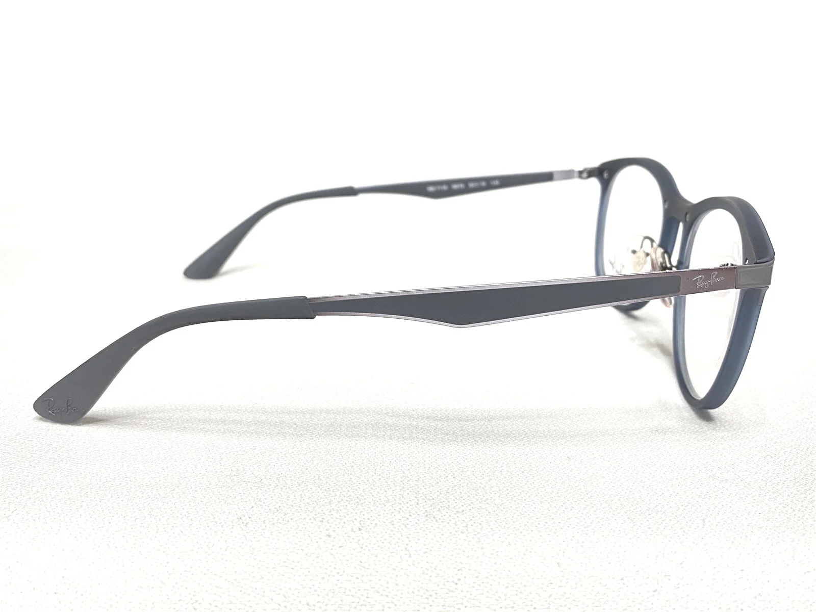 NEW Ray Ban RB7116 5679 Blue & Black Nylon Modern Eyeglasses Frames 53/19~145 3