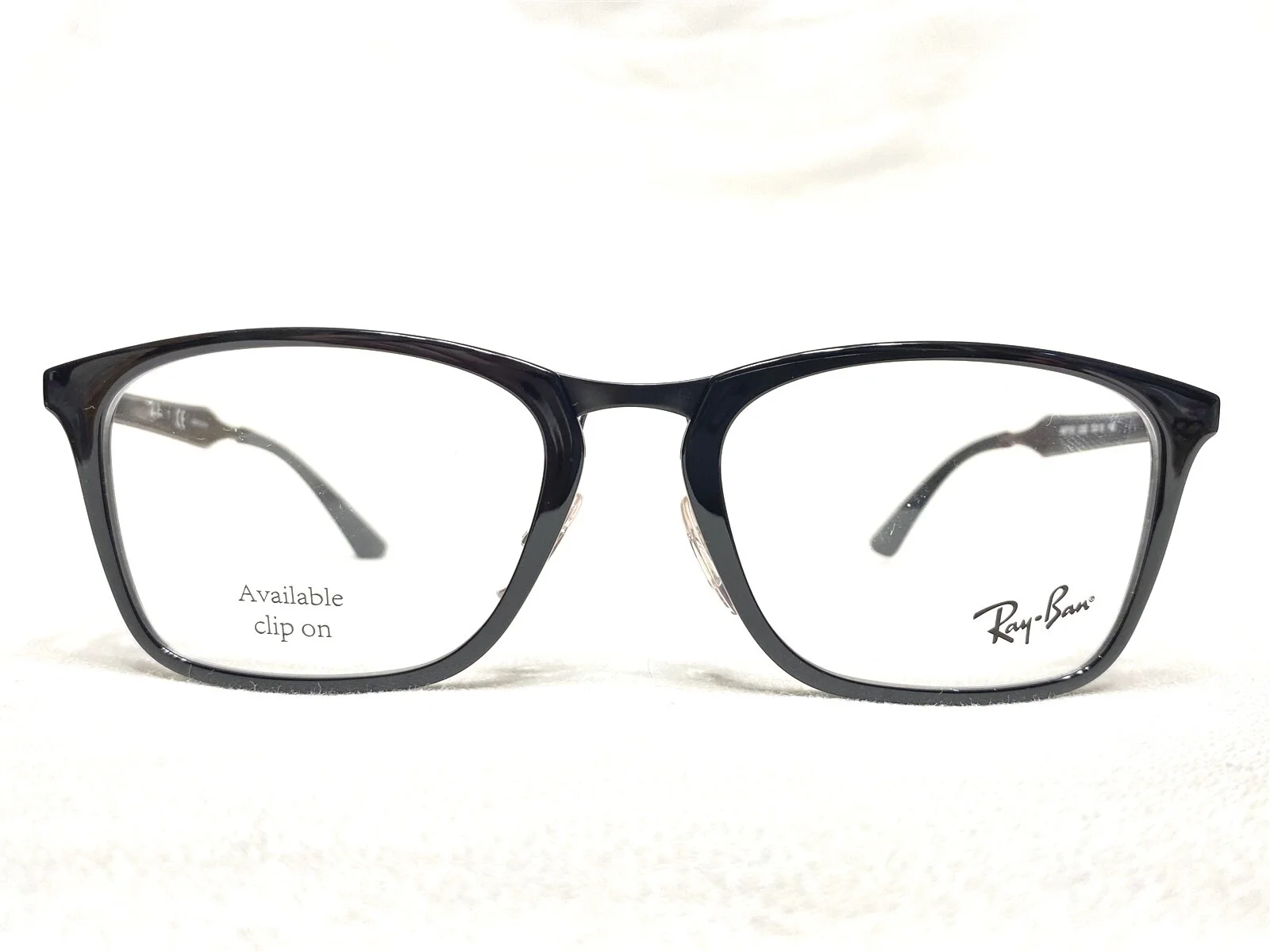 NEW Ray Ban RB7131 2000 Womens Black Modern Eyeglasses Frames 53/19~145