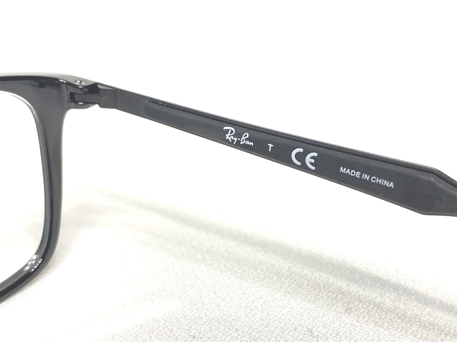 NEW Ray Ban RB7131 2000 Womens Black Modern Eyeglasses Frames 53/19~145 4