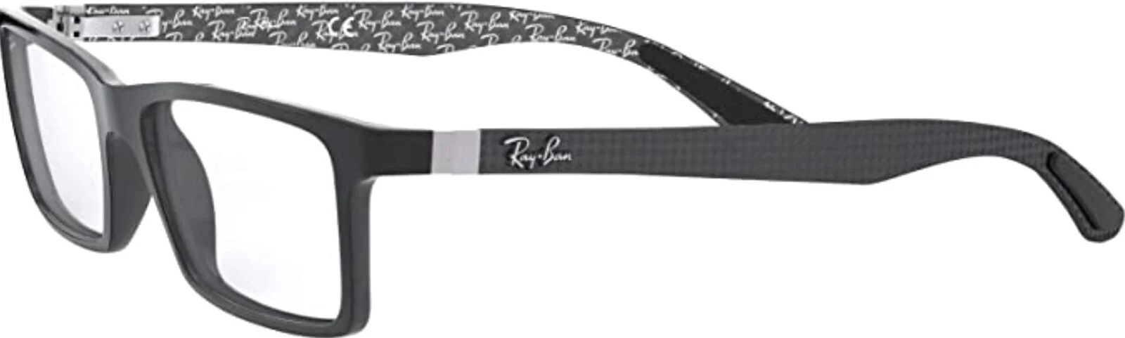 New RAY-BAN RB8901 5263 53mm Black Carbon Fiber Eyeglasses Frames 3