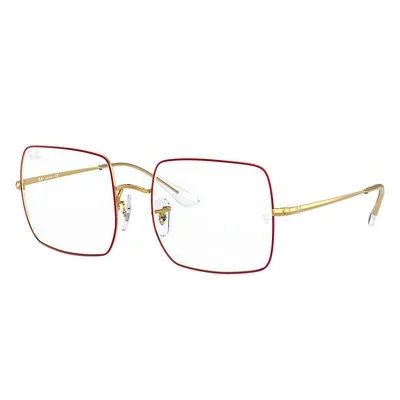 NEW Ray Ban RX1971V-3106-54 Red Gold Eyeglasses