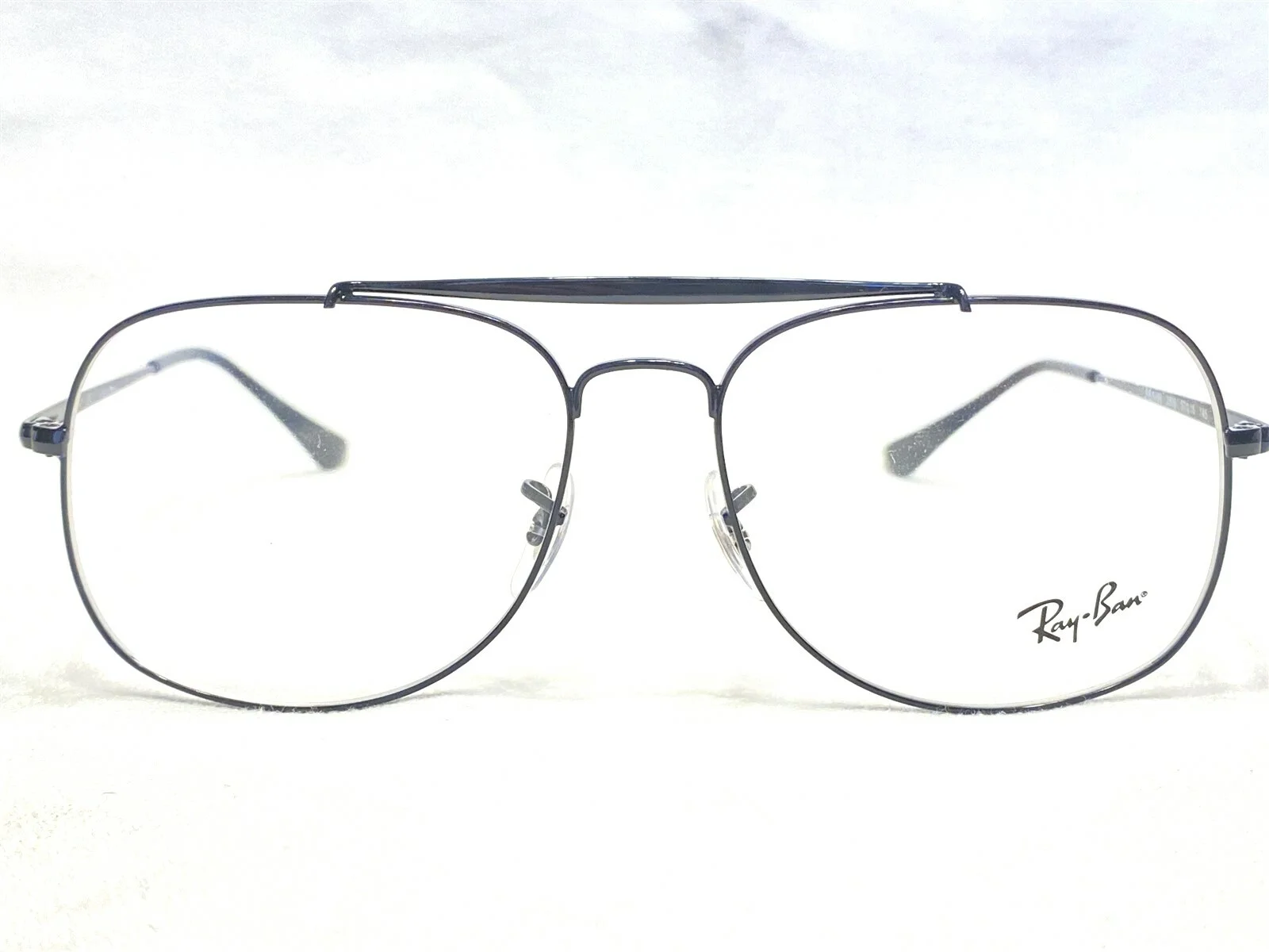 NEW Ray Ban The General RB6389 2509 Black Aviator Eyeglasses Frames 57/16~145 2