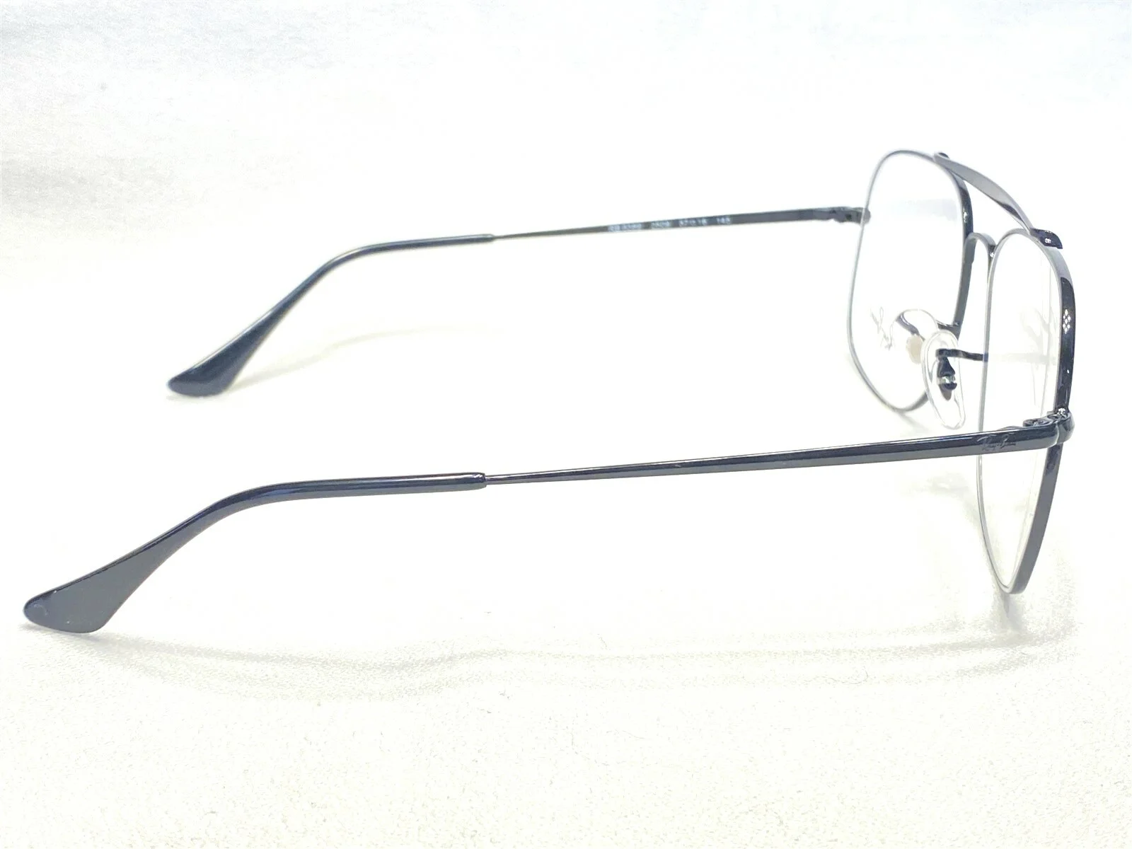 NEW Ray Ban The General RB6389 2509 Black Aviator Eyeglasses Frames 57/16~145 3