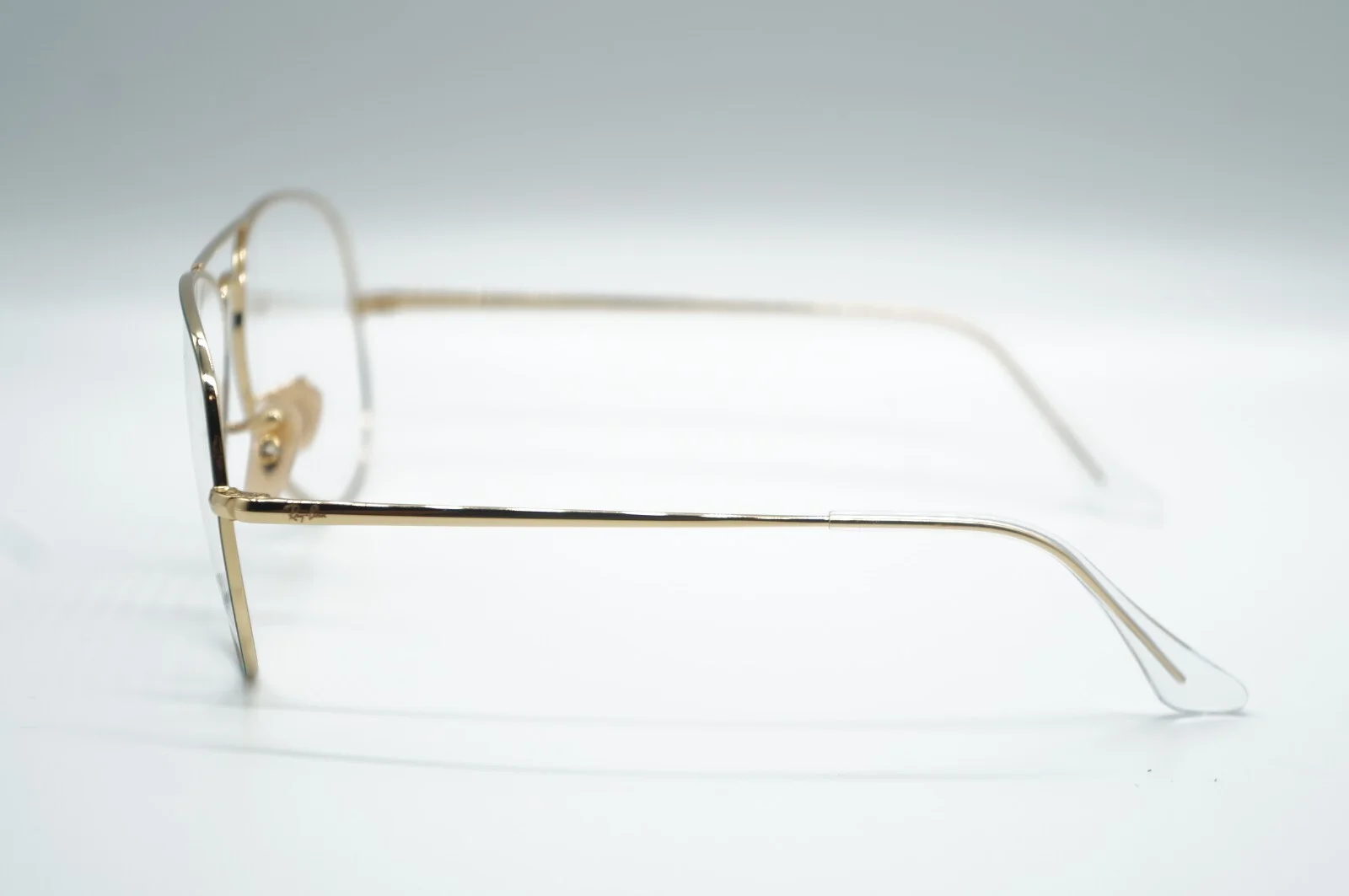 New Rayban Aviator metal II Eyeglasses frames Silver rb6489 2501 58/14 140 4